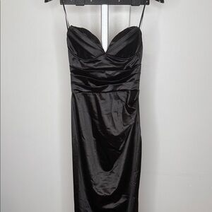 Windsor Black Strapless Dress